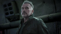 <p>This new-look silver fox isn’t the only version of the T-800 we’ll get in the movie, de-aging tech (and a body-double) will bring back the T-800 from 1991’s Terminator 2: Judgement Day. </p>