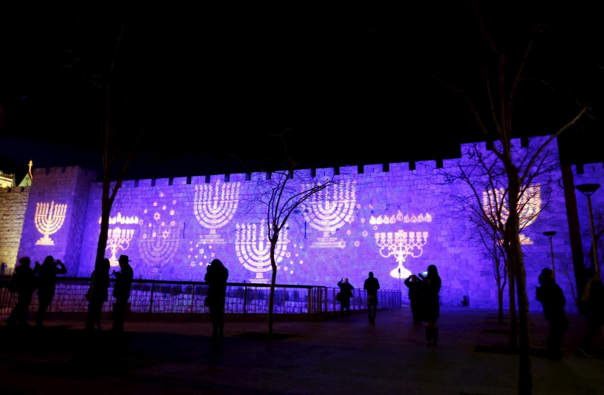 Hanukkah jerusalem israel