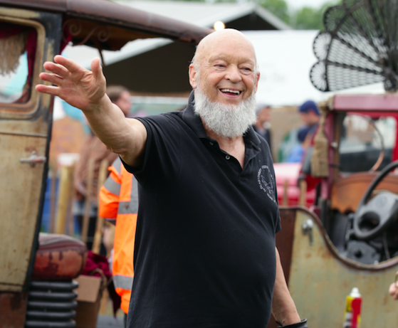 Year off: Glasto founder Michael Eavis has earmarked a temporary site for the festival in 2019 (PA)