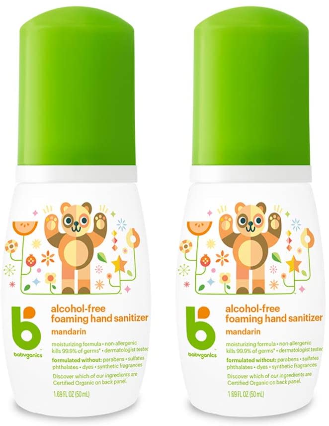 Babyganics espuma antibacterial