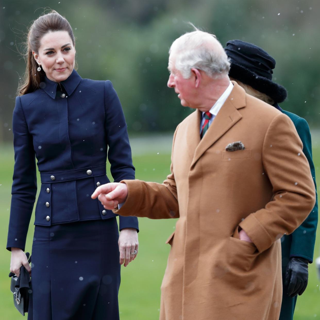  King Charles, Queen Camilla, the Prince and Princess of Wales 