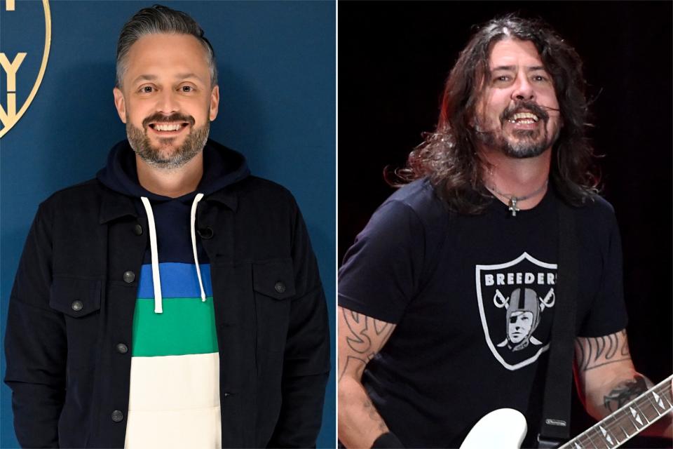 Nate Bargatze and Foo Fighters frontman Dave Grohl