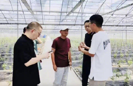 阿里巴巴創辦人馬雲銷聲匿跡一段時間後，現身浙江農場，照片在中國社群平台瘋傳。   圖 : 翻攝自微博
