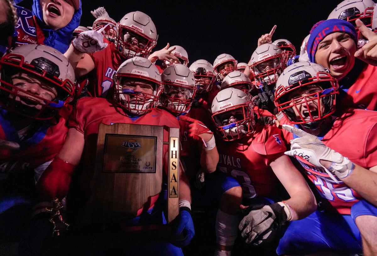 Indiana high school football playoffs schedule IHSAA 2022 semistate