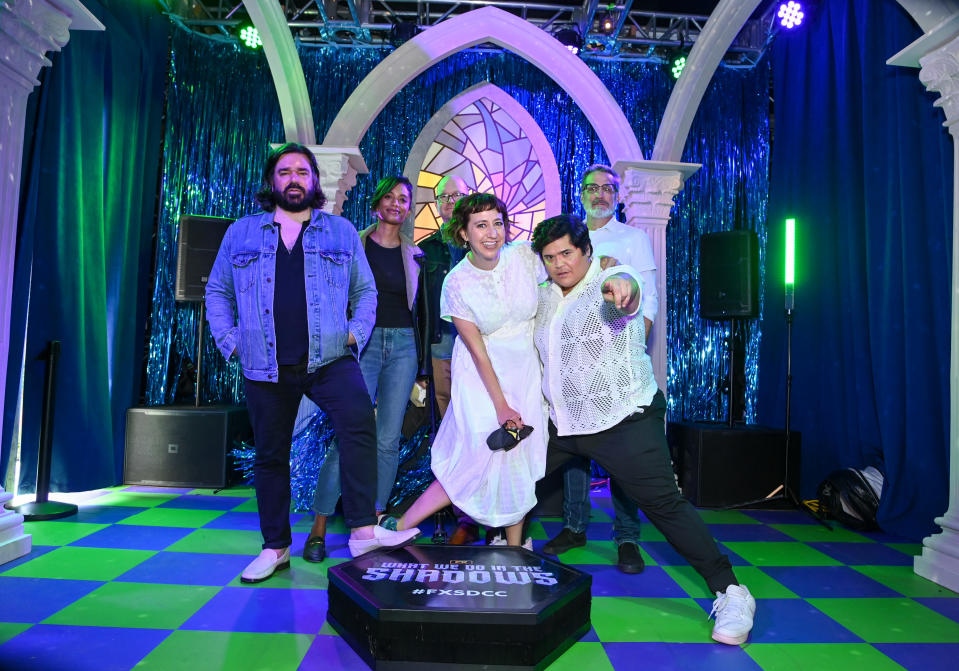 Cast of “What We Do in the Shadows” at FX Comic-Con activation - Credit: Stewart Cook/PictureGroup for FX