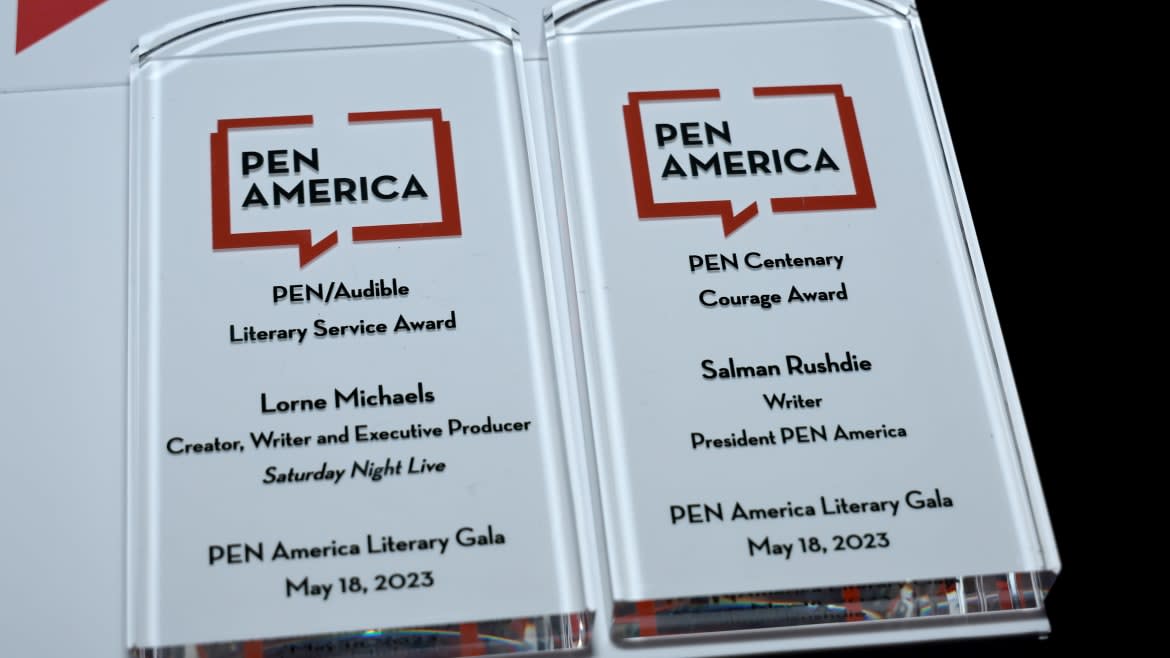 Jamie McCarthy/Getty Images for PEN America