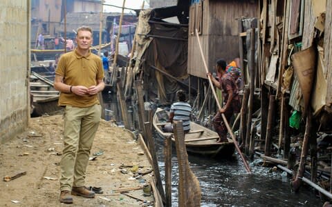 Chris Packham in Lagos, Nigeria 