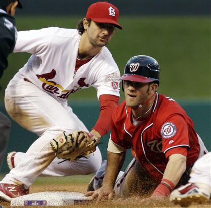 Washington Nationals' Bryce Harper: Still Baseball Cyborg, No More Eyeblack  Oozing. - Federal Baseball