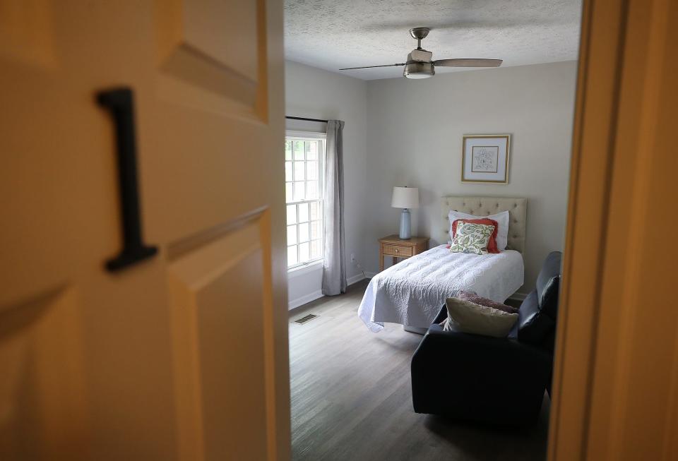 Rooms at Camella Living in Coipley are staged ahead of visits but can be fully customized with a residents belongings.