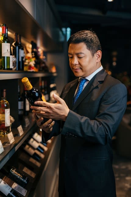 WINE-derful葡萄酒餐廳，陳彥勳Henry總經理。攝影/Ray