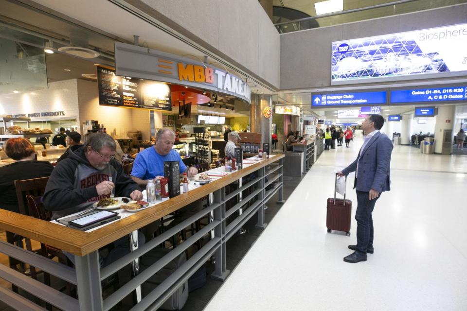 Matt's Big Breakfast restaurant is in Terminal 4 at Phoenix Sky Harbor International Airport.