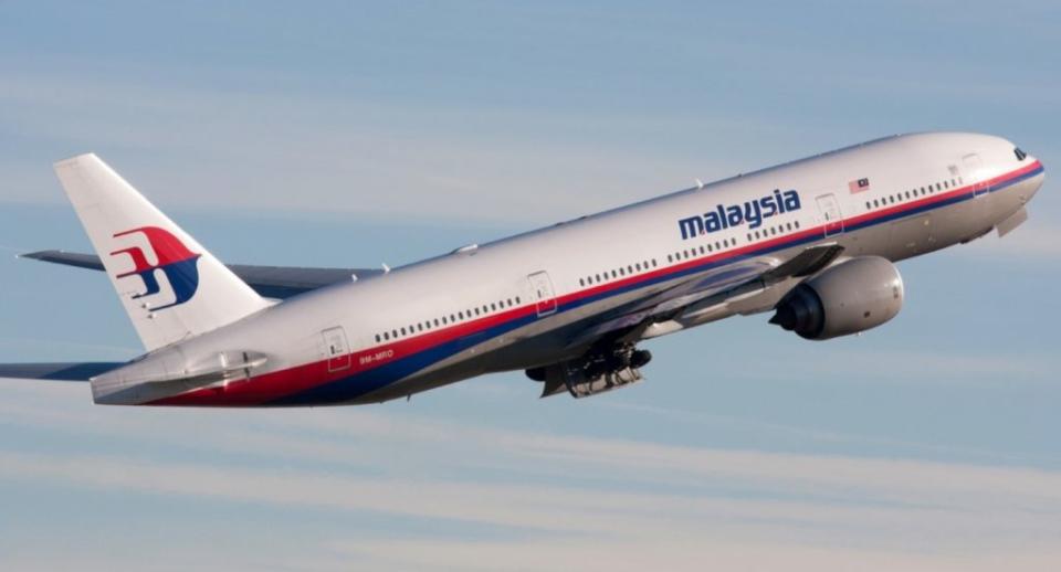 2014年一架馬來西亞航空班機MH370起飛不久後就失去聯繫，至今仍下落不明。（示意圖／翻攝自推特／@1NewsNZ）