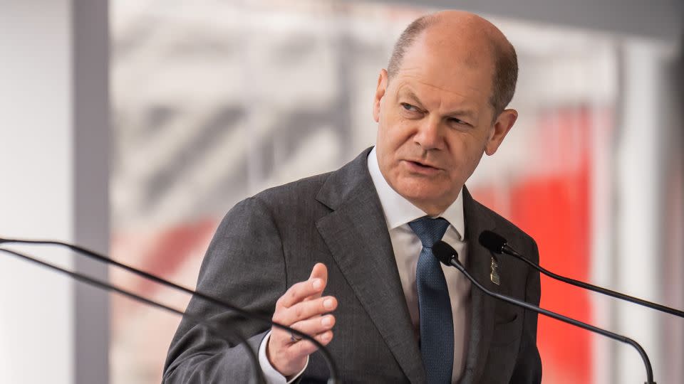 Russia's war in Ukraine has forced German Chancellor Olaf Scholz to upturn the country's decadeslong military-light foreign policy. But he has also faced criticism for the slow pace of weapons delivered to Ukraine. - Michael Kappeler/picture alliance/Getty Images