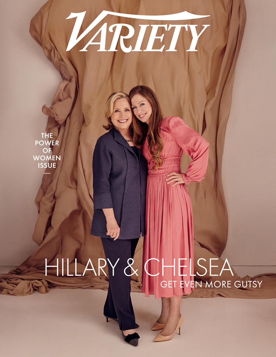 Hillary Clinton and Chelsea Clinton Variety Power of Women Cover