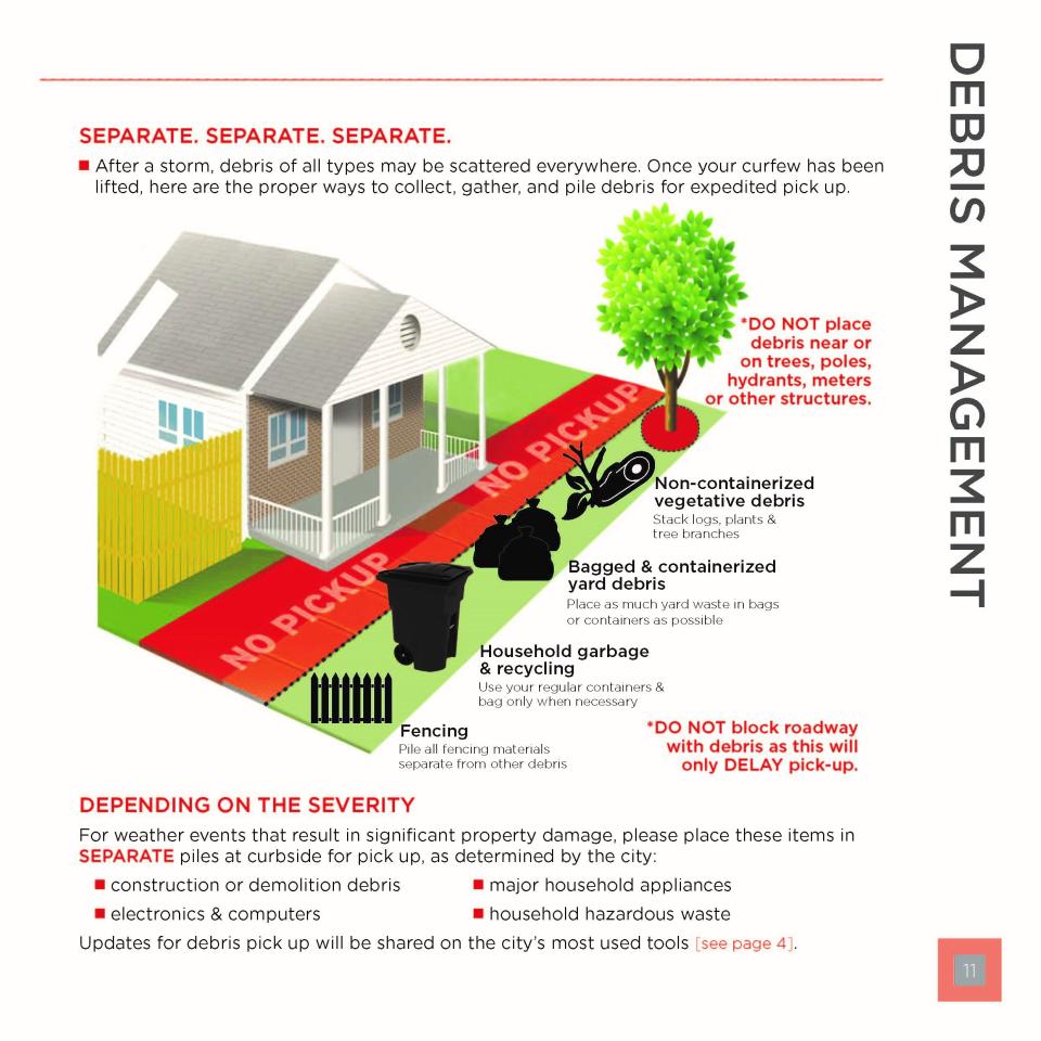 Winter Park Debris Removal Guidelines