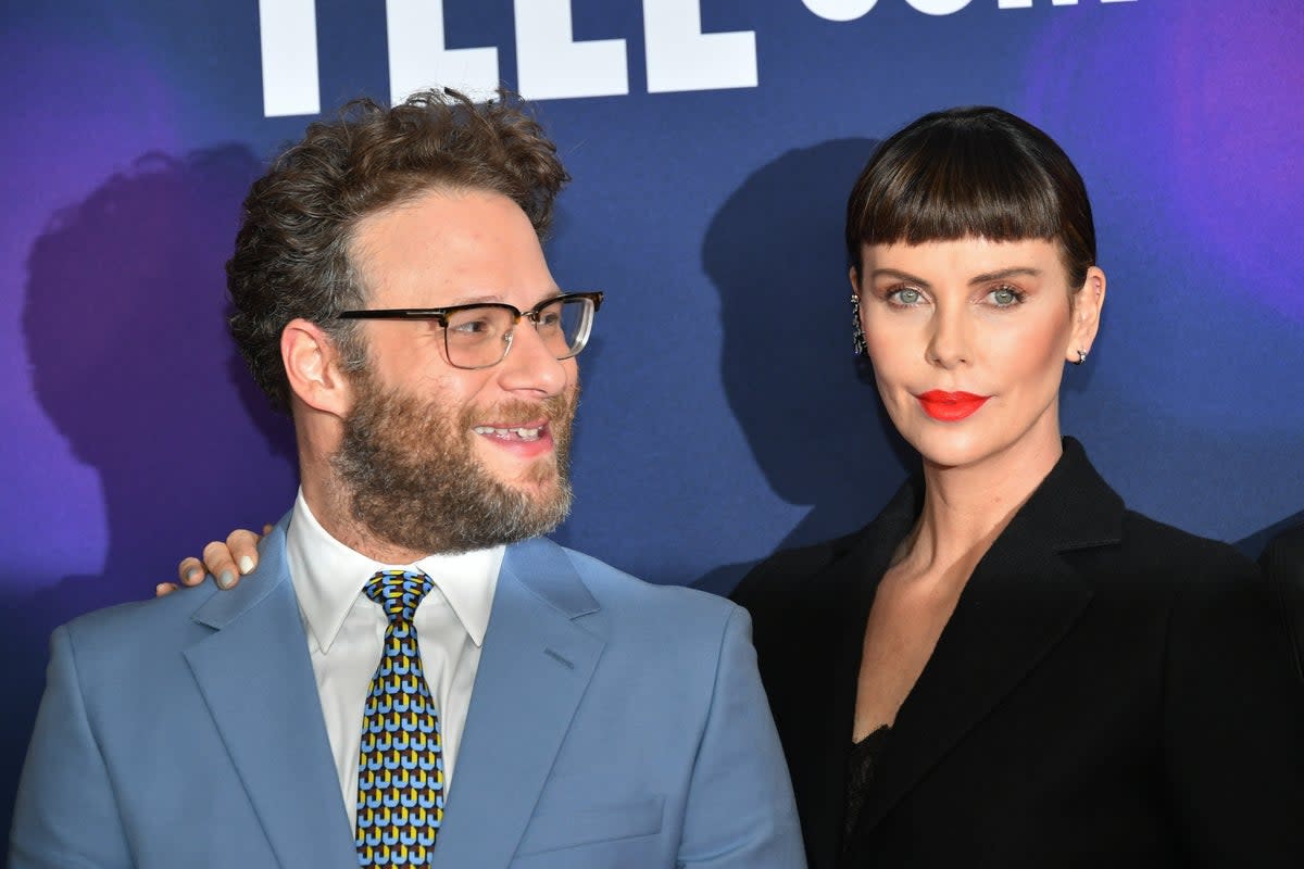 Seth Rogen was ‘intimidated’ by Charlize Theron  (Getty Images)