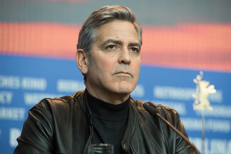 George Clooney is calling for a boycott of luxury hotels owned by the Sultan of Brunei over the Sharia law that will allow <span>allow death by stoning for “crimes” including gay sex and <span>adultery</span>.</span> (Photo: Getty Images)