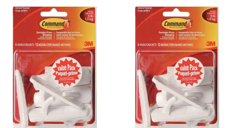 Adhesive Hooks - Staples Canada, $13