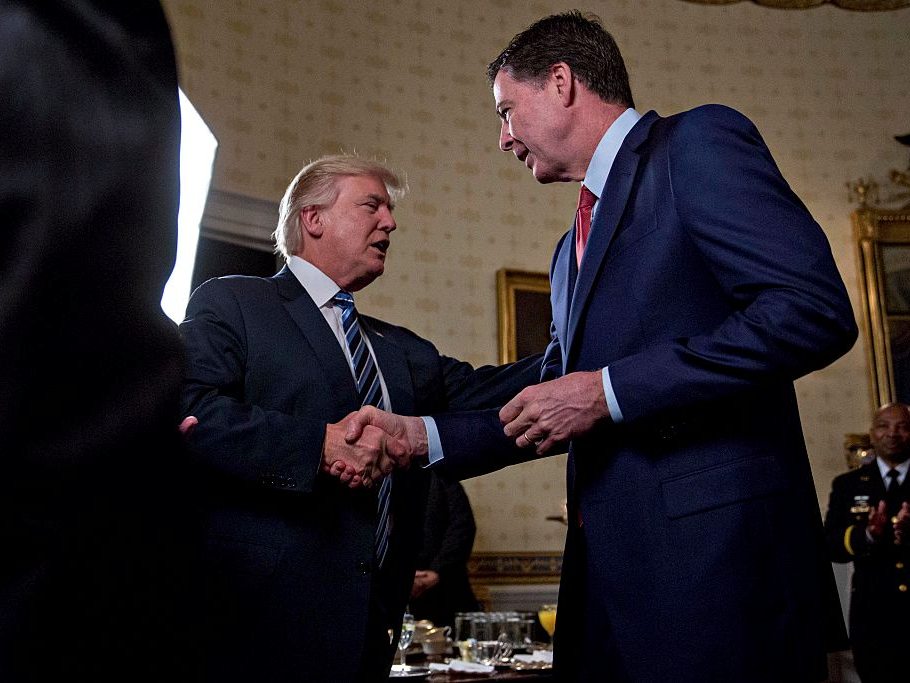 donald trump james comey