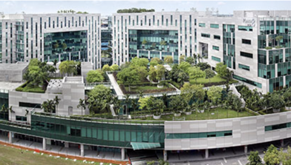 1, 3 & 5 Changi Business Park Crescent. (PHOTO: Ascendas Reit)