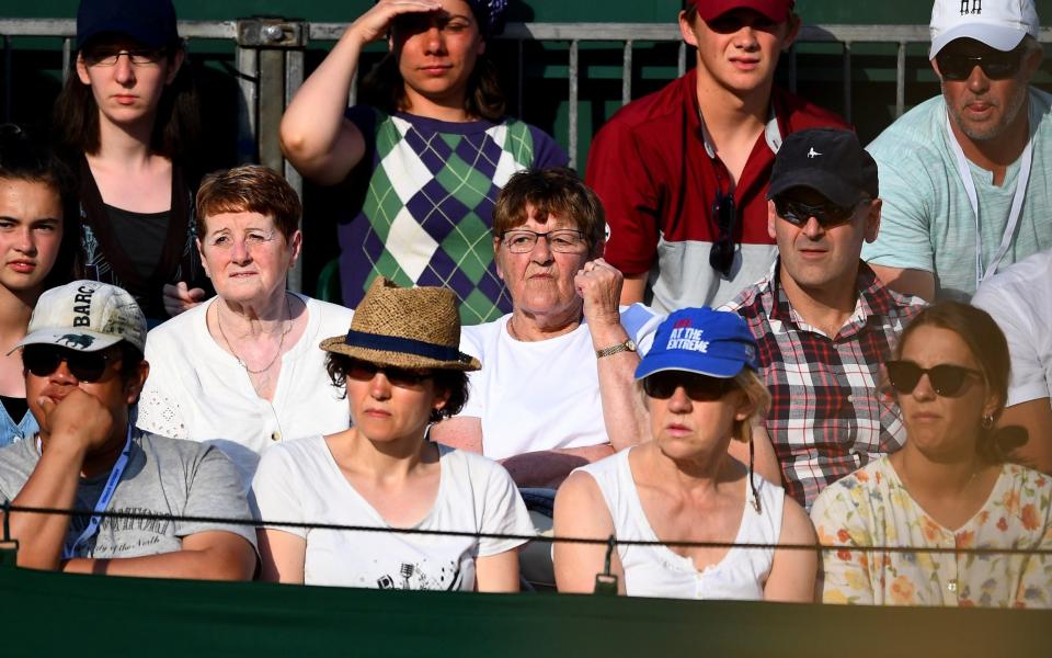 Paul Jubb's grandmother Valerie (centre)