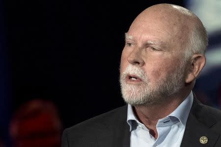 Geneticist Craig Venter takes part in a panel during the Clinton Global Initiative's annual meeting in New York, September 29, 2015. REUTERS/Brendan McDermid