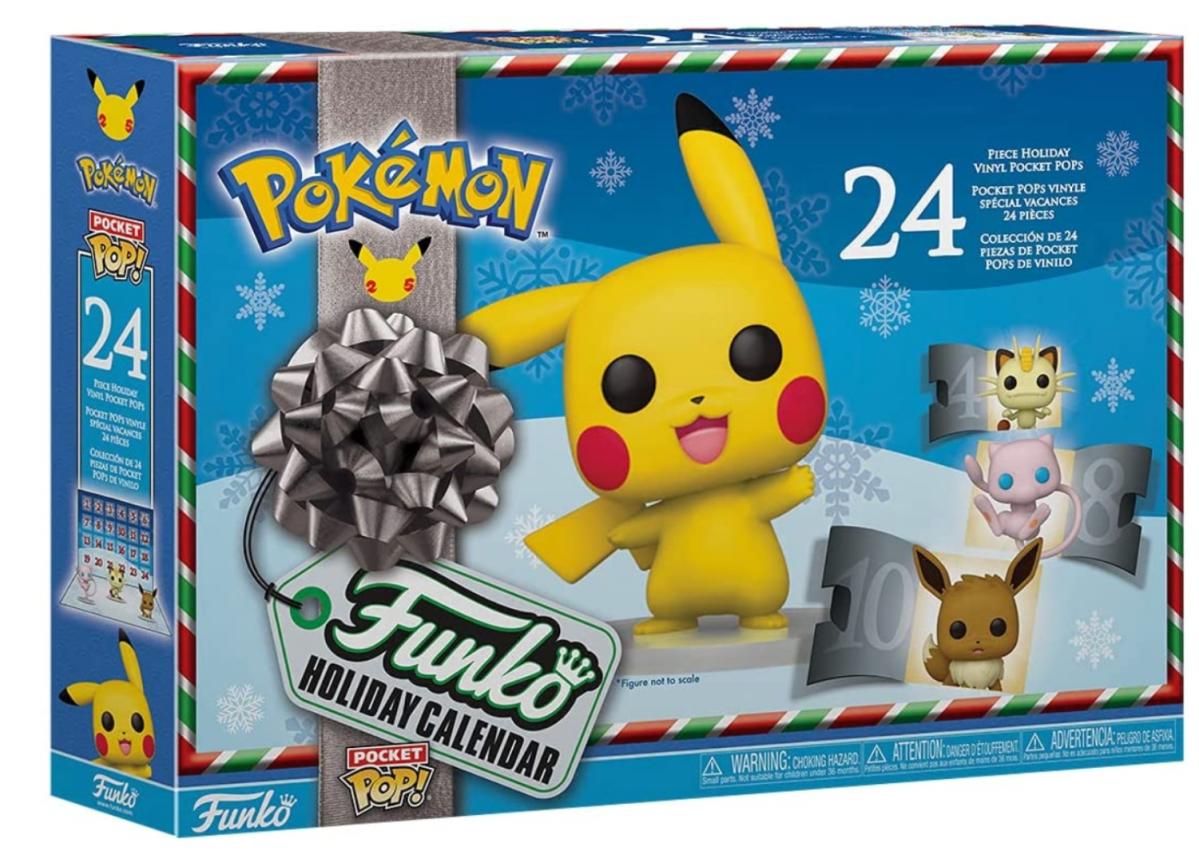 2021 Funko Pokemon Celebrations Pocket POP Mini Advent Calendar