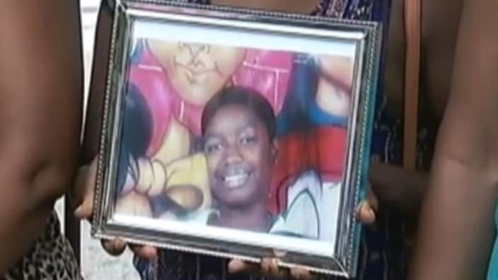 The suspect in the 1995 rap and murder of Nacole Smith (framed) in Atlanta reportedly died there in August of liver and kidney failure in hospice care. (Photo: Screenshot/WSB-TV)