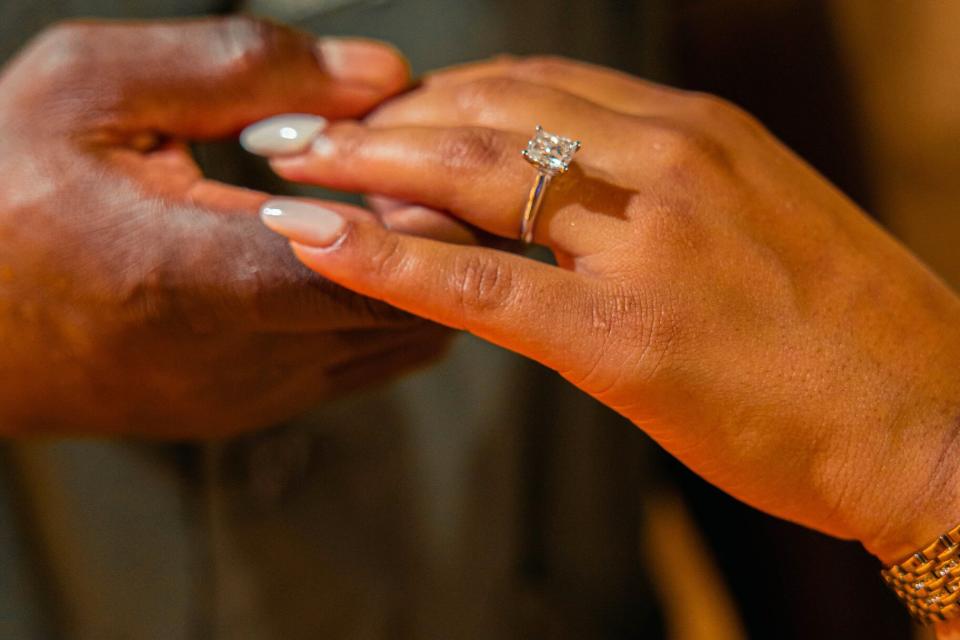 NFL Champ Sony Michel is Engaged with a custom KAY ring!. Kay Jewelers