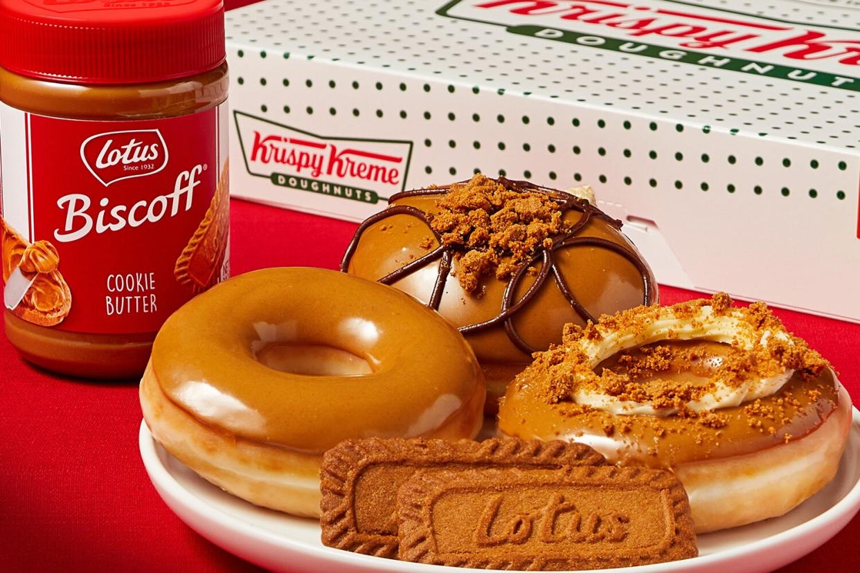 Krispy Kreme x Biscoff colab