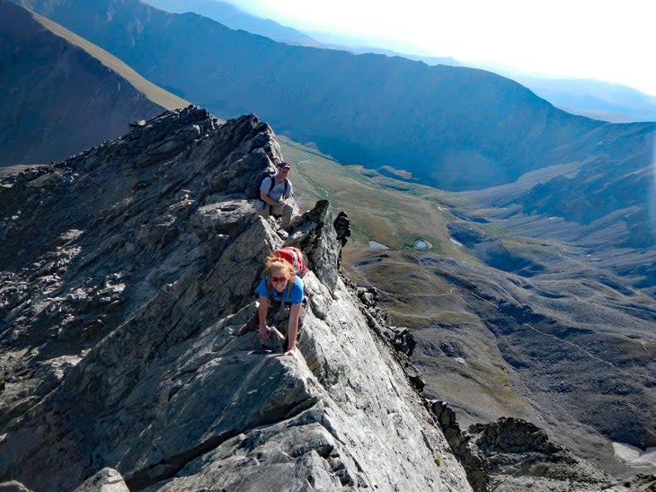 Kelso Ridge Knife Edge Torreys Peak