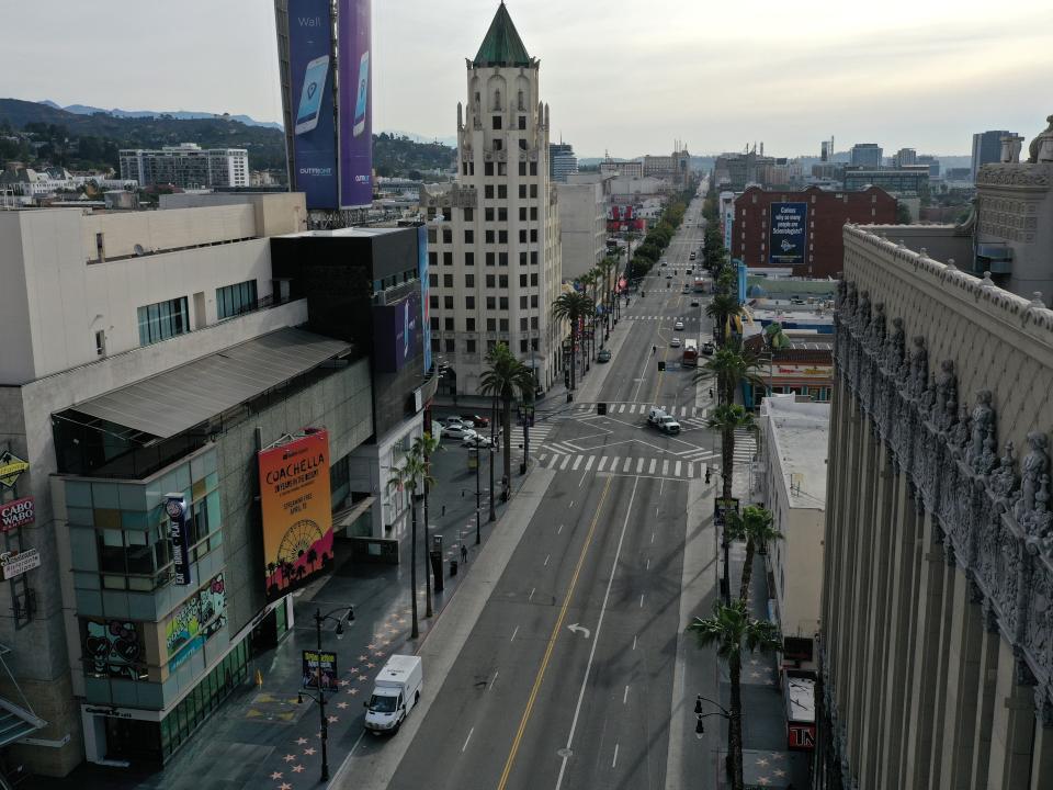 hollywood blvd los angeles