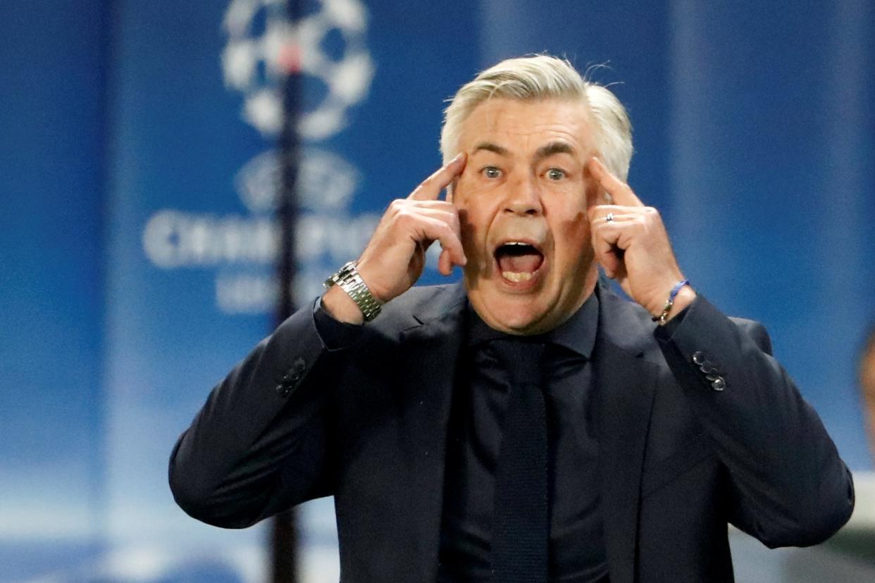 Back | Carlo Ancelotti has been out of work since Bayern Munich sacked him last autumn: REUTERS