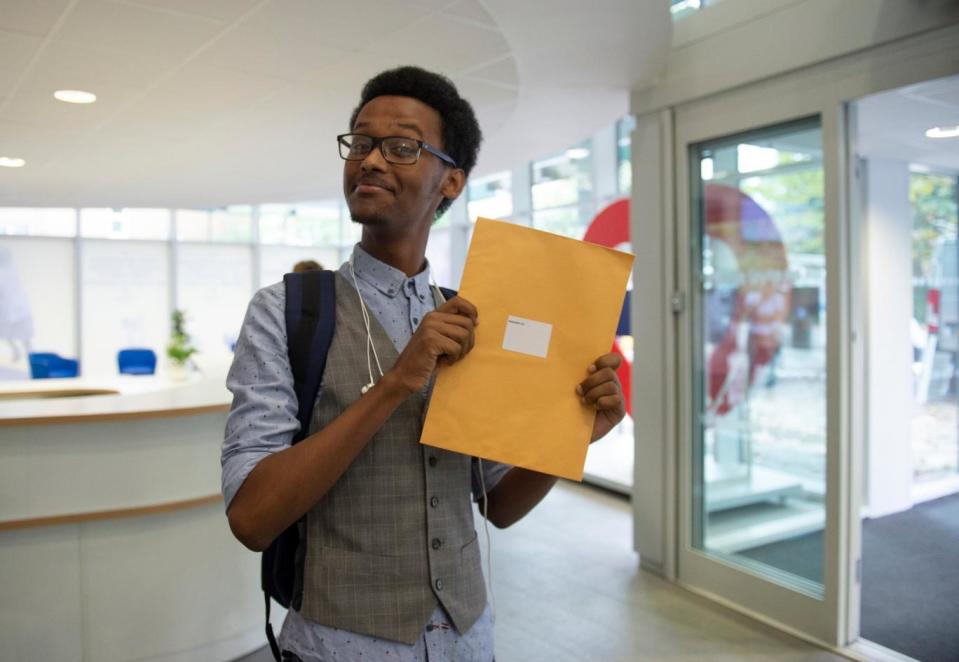 Abdullahi Ali won a place at Oxford (Daniel Hambury/@stellapicsltd)