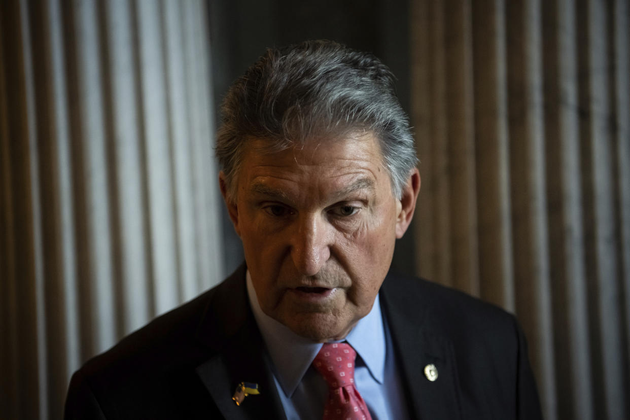 Manchin - Credit: Sipa USA via AP