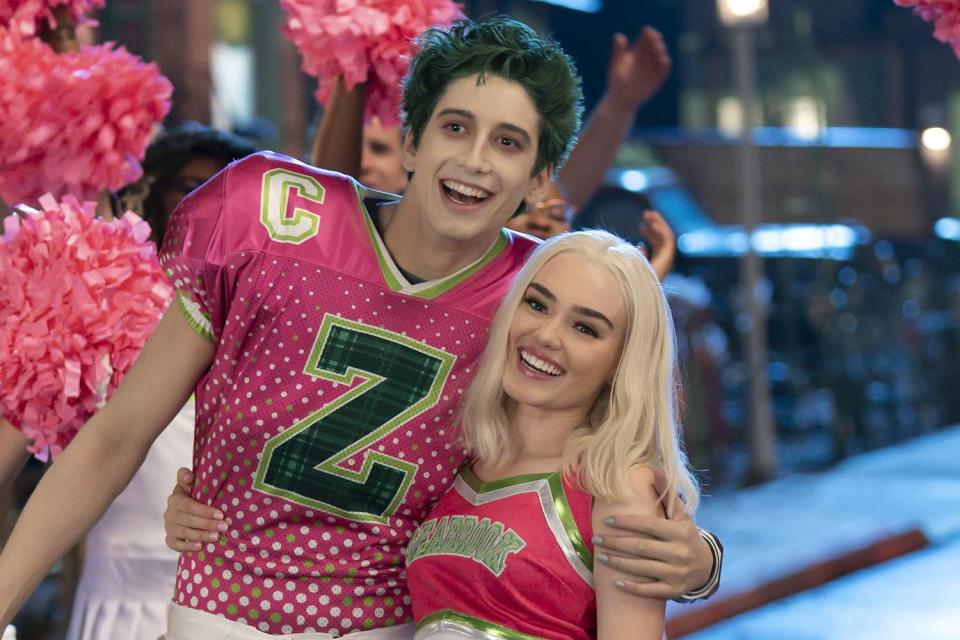 <p>Disney</p> Milo Manheim and Meg Donnelly in Zombies 3