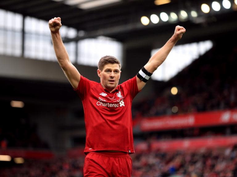 Liverpool vs AC Milan Legends: Steven Gerrard’s last-minute winner delights Anfield crowd