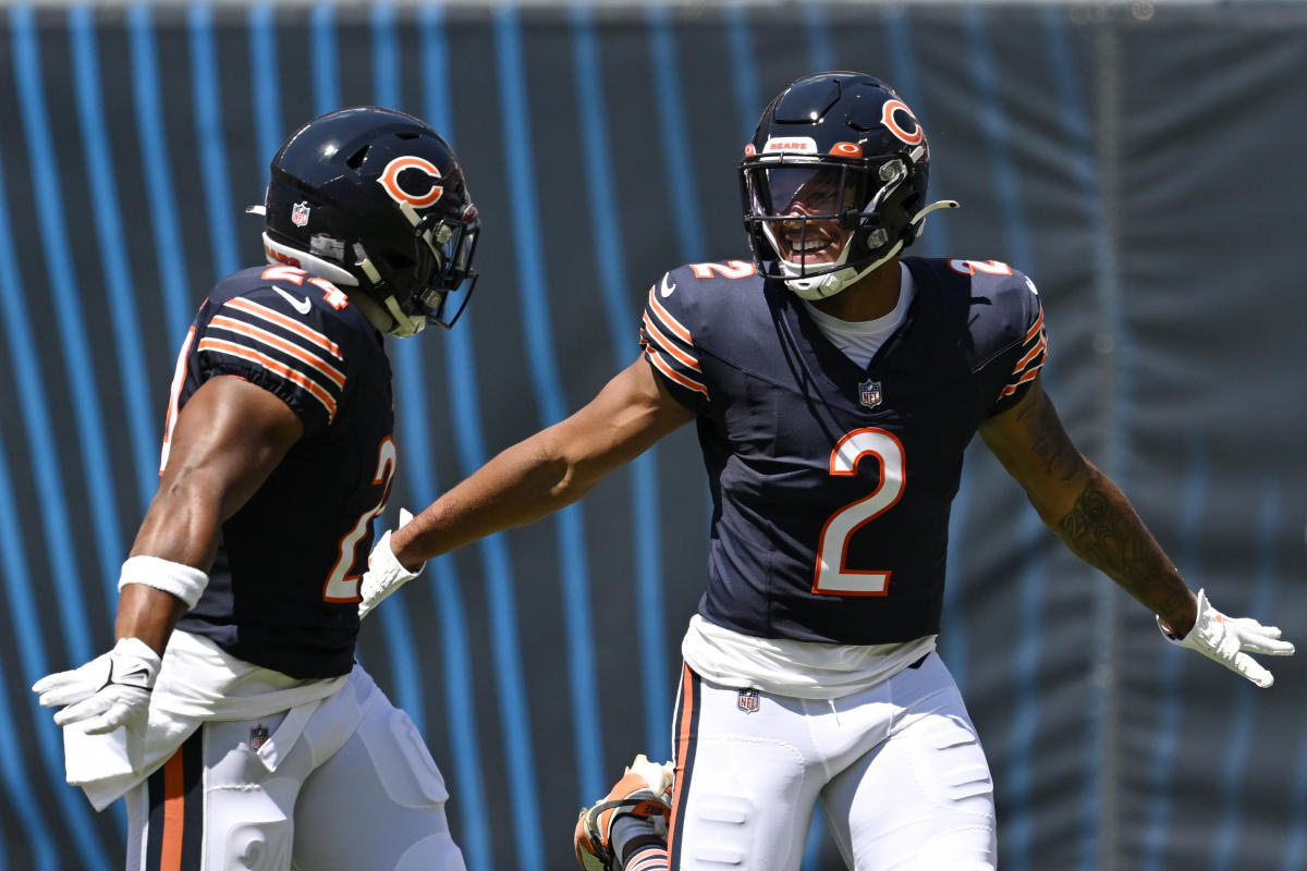 Chicago Bears wide receiver DJ Moore's first TD catch as a Bear comes in  Week 3 vs. Kansas City Chiefs