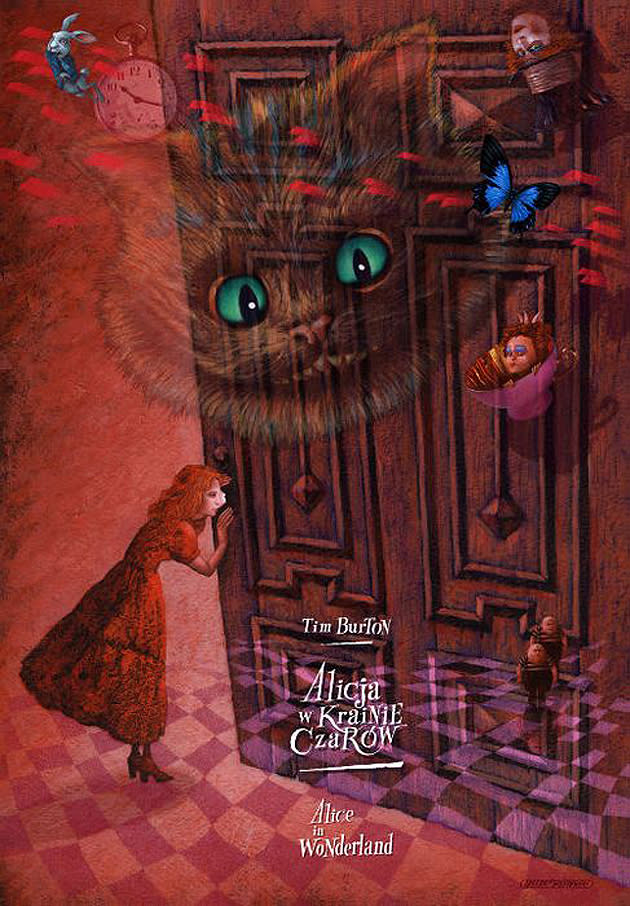 <b>Alice In Wonderland - Poland</b><br><br> This poster left us scratching our heads. You’d have thought Johnny Depp would be the focus, but a nutty graphic designer homed in on the Cheshire Cat instead (voiced by Stephen Fry) - specifically his head. Which is floating. Nightmarish. <br><br><b>[Related gallery: <a href="http://uk.movies.yahoo.com/photos/movie-poster-mistakes-1325695707-slideshow/" data-ylk="slk:Movie poster mistakes;elm:context_link;itc:0;sec:content-canvas;outcm:mb_qualified_link;_E:mb_qualified_link;ct:story;" class="link  yahoo-link">Movie poster mistakes</a>]</b>