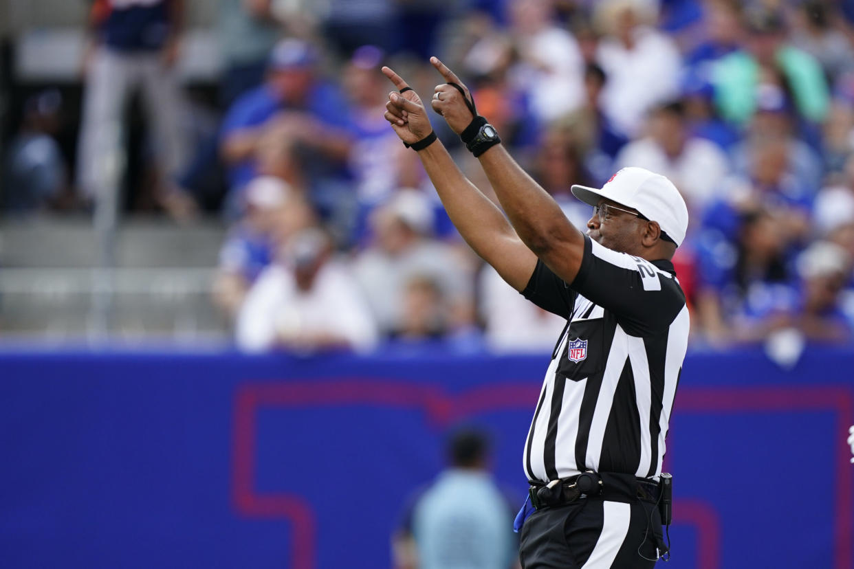 Referee Ron Torbert’s crew assigned to work SaintsPanthers game