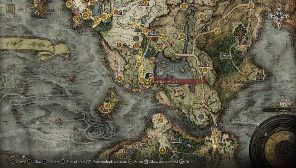 Elden Ring Banished Knight Oleg Map