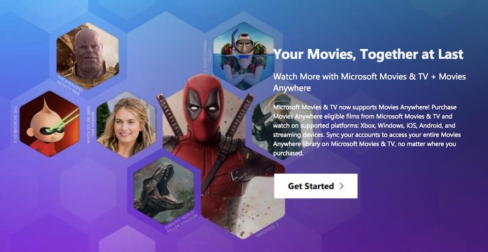 Microsoft is rejoining Disney's Movies Anywhere service, so you can again use