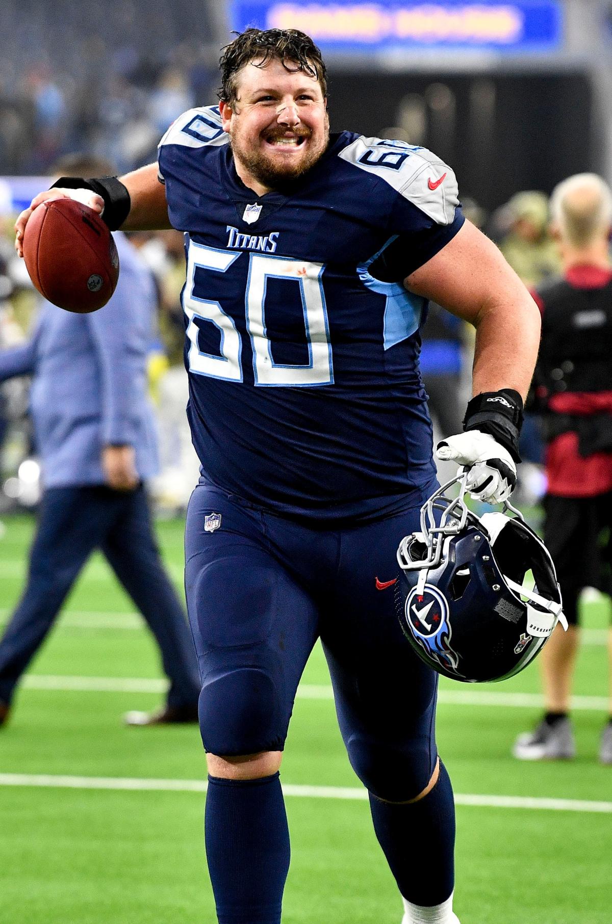 Titans cut Taylor Lewan, Robert Woods in salary cap move