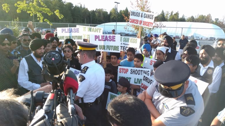 Motorcyclists ride through Surrey protesting crime, drugs