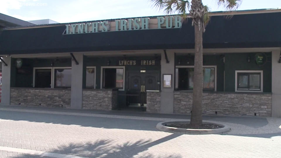 Erika Crisp and her friends went to Lynch's Irish Pub in Jacksonville. The venue is pictured here.