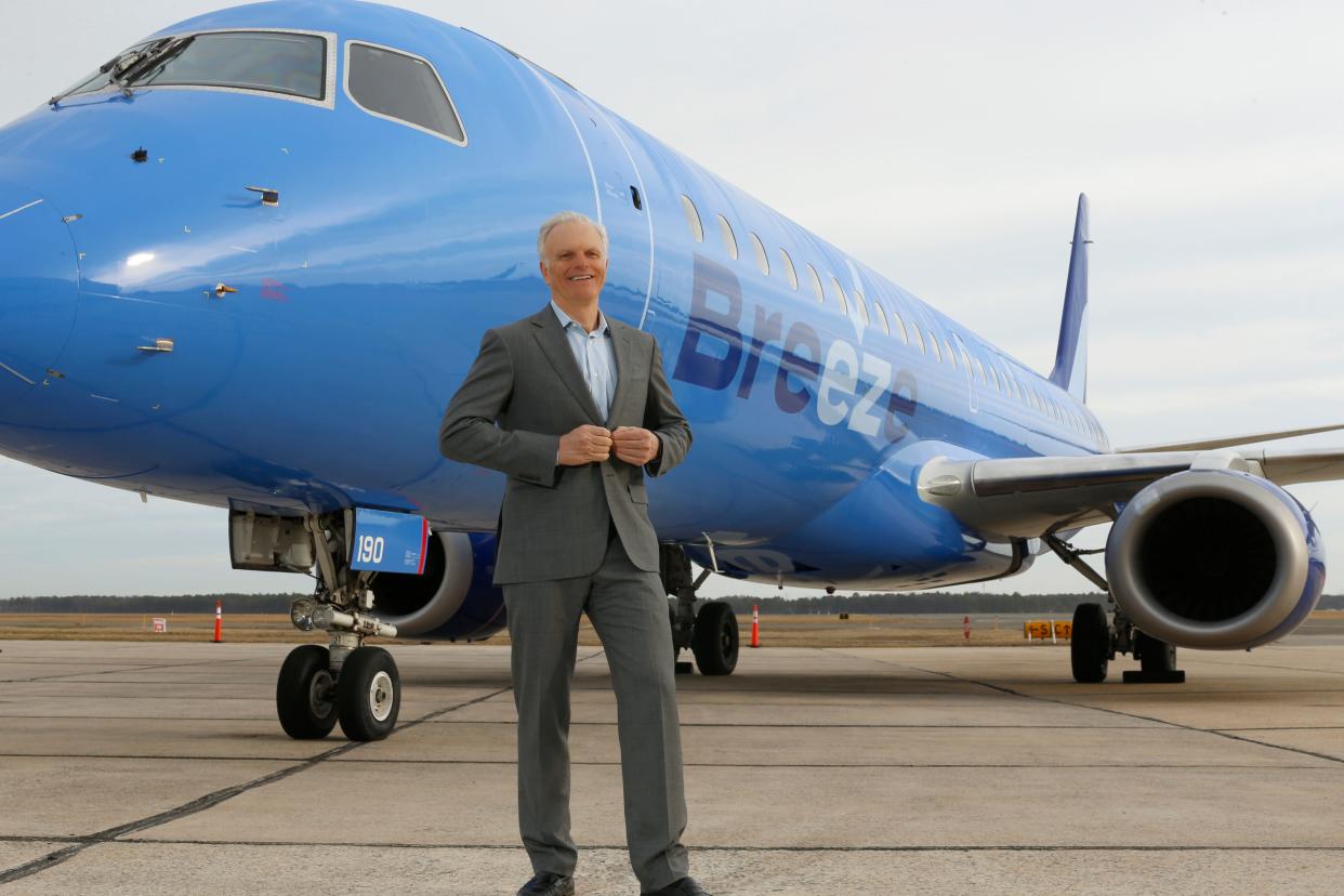 Breeze Airways is the fifth airline founded by David Neeleman.