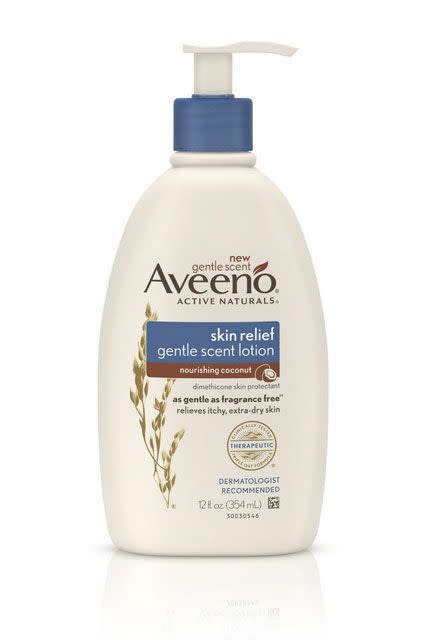 IAveeno Skin Relief Nourishing Coconut Lotion,