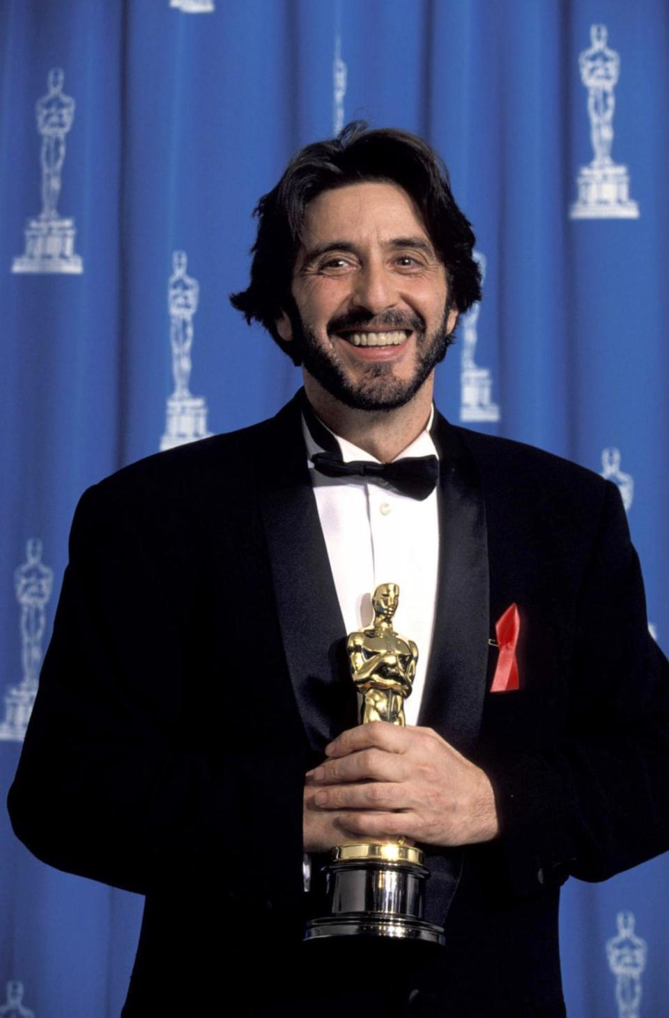 PHOTO: Al Pacino at the 65th Annual Academy Awards on March 29, 1993. (Ron Galella Collection via Getty Images, FILE)