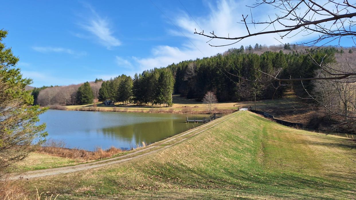 Research is being done with Lake Tris at Camp Soles in Rockwood, Somerset County, to lower the temperature of water being released into Lost Run and Laurel Hill Creek.
