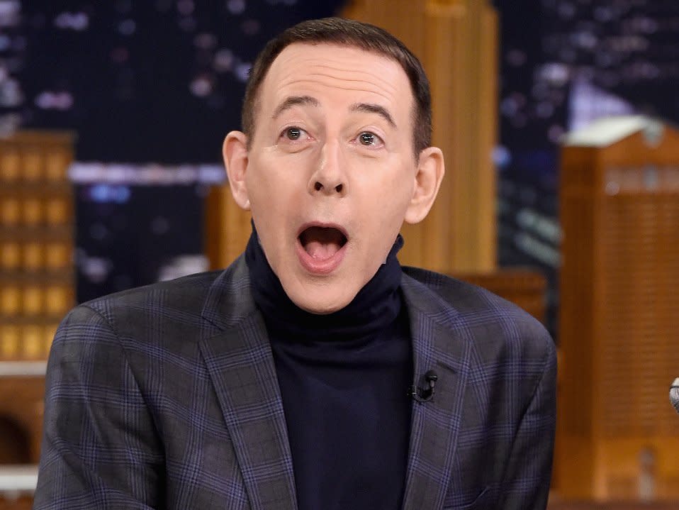 Paul Reubens Jamie McCarthy NBC Getty